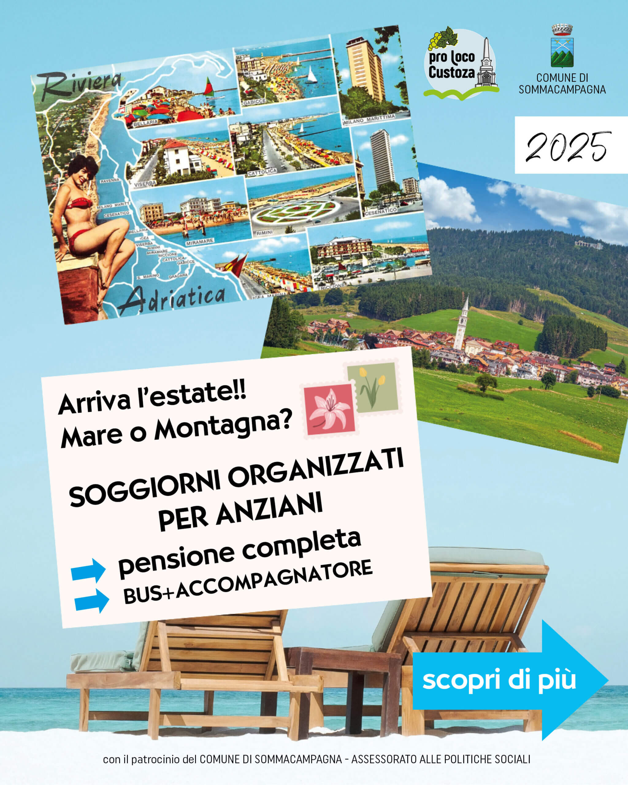 Soggiorni estivi al mare e montagna