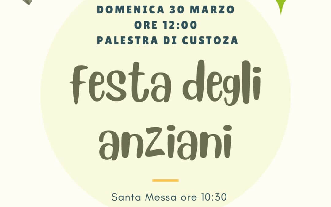 Festa degli anziani 2025